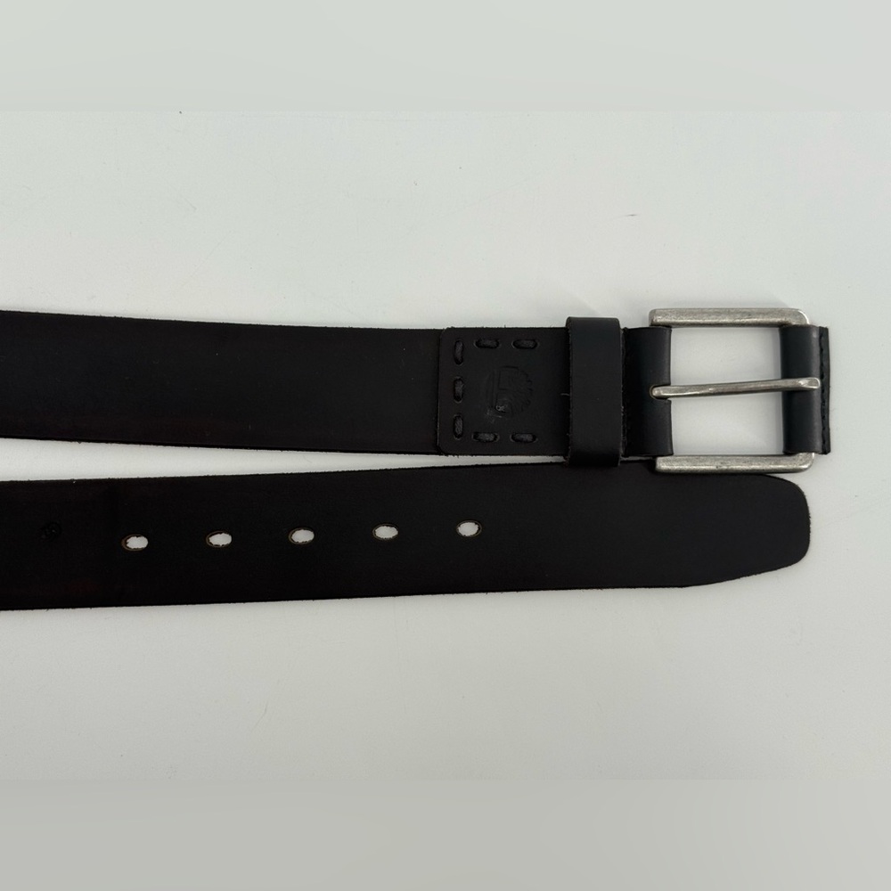 Timberland Black Leather‎ Casual Men’s Belt 44 - Picture 3 of 10